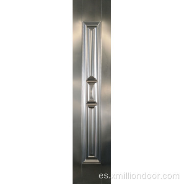 Piel de puerta de metal de estampado de diseño de lujo